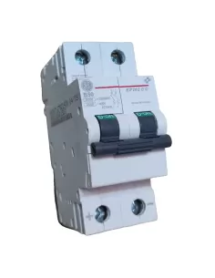 Ge power 673349 ep102ucb50 interruptor automático 2p 50a b 440//500vcc fotovoltaico